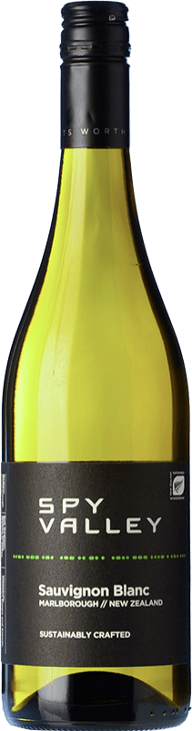 23,95 € Kostenloser Versand | Weißwein Spy Valley I.G. Marlborough Marlborough Neuseeland Sauvignon Weiß Flasche 75 cl