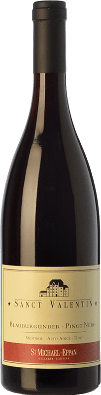 42,95 € Kostenloser Versand | Rotwein St. Michael-Eppan Sanct Valentin D.O.C. Alto Adige Trentino-Südtirol Italien Pinot Noir — Spätburgunder Flasche 75 cl