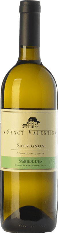 34,95 € Envío gratis | Vino blanco St. Michael-Eppan Sanct Valentin D.O.C. Alto Adige Trentino-Alto Adige Italia Sauvignon Blanca Botella 75 cl
