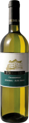 15,95 € Бесплатная доставка | Белое вино St. Michael-Eppan D.O.C. Alto Adige Трентино-Альто-Адидже Италия Chardonnay бутылка 75 cl