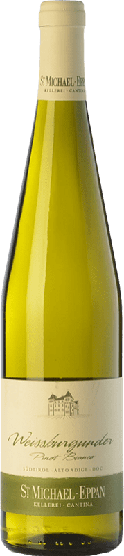 12,95 € Spedizione Gratuita | Vino bianco St. Michael-Eppan Pinot Bianco D.O.C. Alto Adige Trentino-Alto Adige Italia Pinot Bianco Bottiglia 75 cl