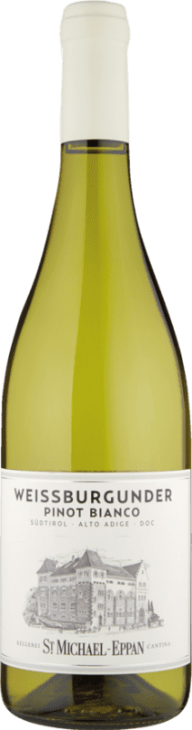 21,95 € Free Shipping | White wine St. Michael-Eppan Pinot Bianco D.O.C. Alto Adige Trentino-Alto Adige Italy Pinot White Bottle 75 cl