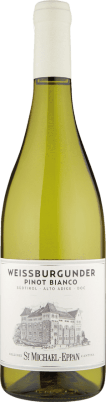 17,95 € 免费送货 | 白酒 St. Michael-Eppan Pinot Bianco D.O.C. Alto Adige 特伦蒂诺 - 上阿迪杰 意大利 Pinot White 瓶子 75 cl