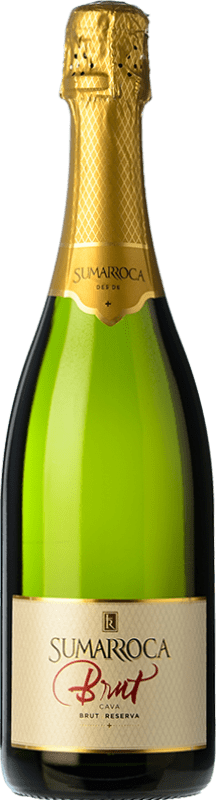 19,95 € Envoi gratuit | Vin Mousseux Blanc Sumarroca Brut Réserve D.O. Cava Catalogne Espagne Macabeo — Macabeu, Xarel·lo, Chardonnay, Parellada Bouteille 75 cl