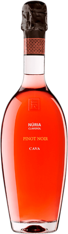 29,95 € Free Shipping | Rosé sparkling Sumarroca Núria Claverol Rosé Brut Reserva D.O. Cava Catalonia Spain Pinot Black Bottle 75 cl
