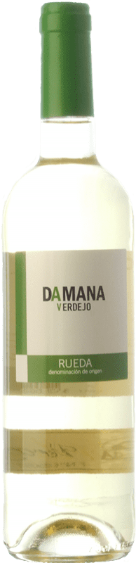 6,95 € Free Shipping | White Wine Tábula Damana D.O. Rueda Castilla y León Spain Verdejo 75 cl