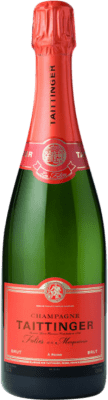96,95 € Envio grátis | Espumante branco Taittinger Les Folies de la Marquetterie A.O.C. Champagne Champagne França Pinot Preto, Chardonnay Garrafa 75 cl