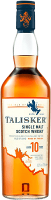 48,95 € Envío gratis | Whisky Single Malt Talisker Isle of Skye Reino Unido 10 Años Botella 70 cl