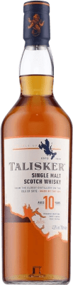 42,95 € Envio grátis | Whisky Single Malt Talisker Ilha de Skye Reino Unido 10 Anos Garrafa 70 cl