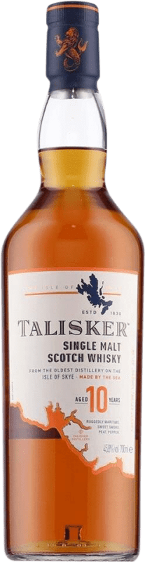 49,95 € Envoi gratuit | Whisky Single Malt Talisker Île de Skye Royaume-Uni 10 Ans 70 cl