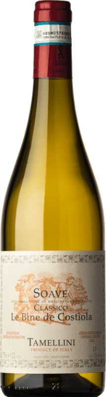 19,95 € Kostenloser Versand | Weißwein Tamellini Le Bine D.O.C.G. Soave Classico Venetien Italien Garganega Flasche 75 cl