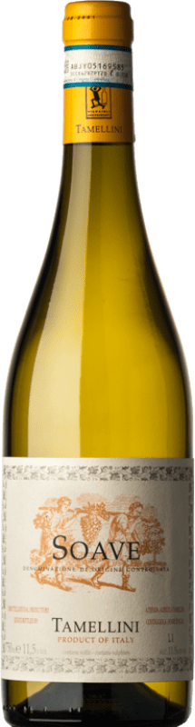 13,95 € Kostenloser Versand | Weißwein Tamellini D.O.C. Soave Venetien Italien Garganega Flasche 75 cl