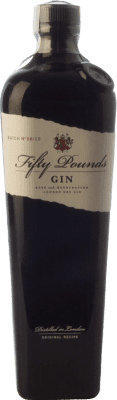 25,95 € Spedizione Gratuita | Gin Támesis Fifty Pounds Gin Regno Unito Bottiglia 70 cl