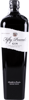 26,95 € Envío gratis | Ginebra Gin Támesis Fifty Pounds Reino Unido 70 cl