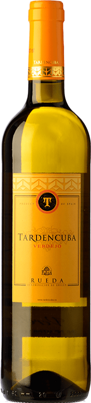 6,95 € Бесплатная доставка | Белое вино Tardencuba Молодой D.O. Rueda Кастилия-Леон Испания Verdejo бутылка 75 cl