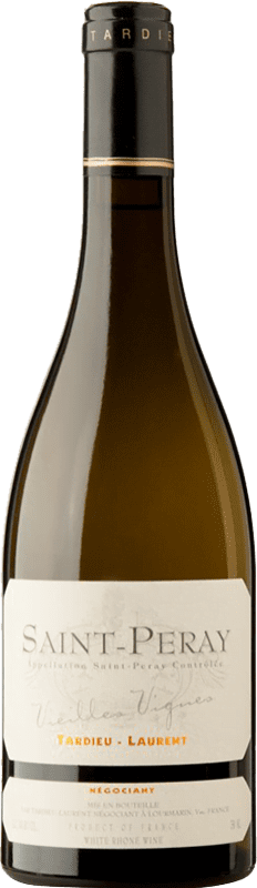 26,95 € Envoi gratuit | Vin blanc Tardieu-Laurent Vieilles Vignes Crianza A.O.C. Saint-Péray Rhône France Roussanne, Marsanne Bouteille 75 cl