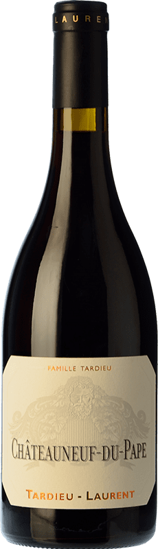 69,95 € Spedizione Gratuita | Vino rosso Tardieu-Laurent Crianza A.O.C. Châteauneuf-du-Pape Rhône Francia Syrah, Grenache, Cinsault Bottiglia 75 cl