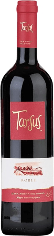 13,95 € Free Shipping | Red wine Tarsus Oak D.O. Ribera del Duero Castilla y León Spain Tempranillo Bottle 75 cl