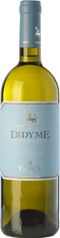24,95 € Бесплатная доставка | Белое вино Tasca Conti d'Almerita Malvasia Secca Dydime I.G.T. Salina Сицилия Италия Malvasia — Мальвасия Бутылка 75 cl