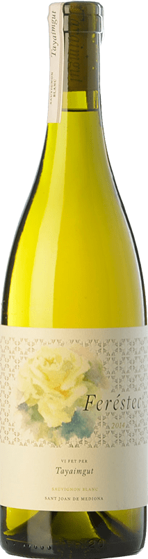 39,95 € Бесплатная доставка | Белое вино Tayaimgut Feréstec старения D.O. Penedès Каталония Испания Sauvignon White бутылка 75 cl