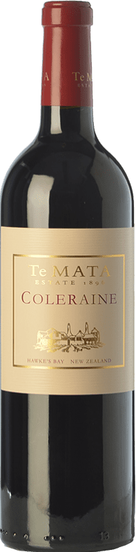 81,95 € Free Shipping | Red wine Te Mata Coleraine Crianza I.G. Hawkes Bay Hawkes Bay New Zealand Merlot, Cabernet Sauvignon, Cabernet Franc Bottle 75 cl