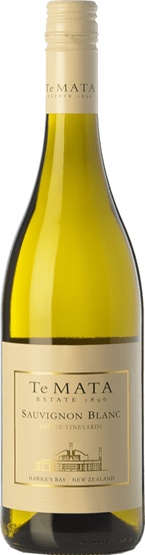 15,95 € Бесплатная доставка | Белое вино Te Mata I.G. Hawkes Bay Hawke's Bay Новая Зеландия Sauvignon White бутылка 75 cl