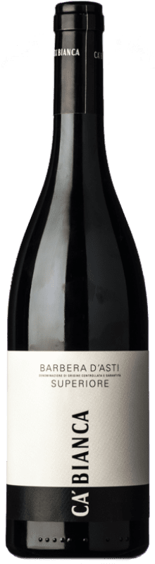 12,95 € Spedizione Gratuita | Vino rosso Tenimenti Ca' Bianca Superiore Antè D.O.C. Barbera d'Asti Piemonte Italia Barbera Bottiglia 75 cl