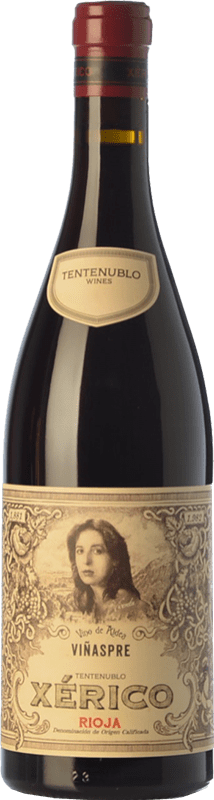 19,95 € Spedizione Gratuita | Vino rosso Tentenublo Xérico Giovane D.O.Ca. Rioja La Rioja Spagna Tempranillo, Viura Bottiglia 75 cl