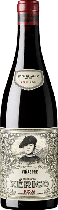 19,95 € 免费送货 | 红酒 Tentenublo Xérico 年轻的 D.O.Ca. Rioja 拉里奥哈 西班牙 Tempranillo, Viura 瓶子 75 cl