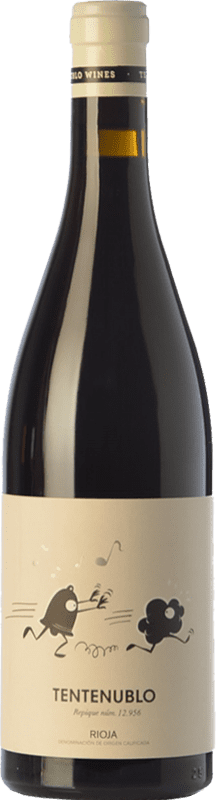 19,95 € Бесплатная доставка | Красное вино Tentenublo старения D.O.Ca. Rioja Ла-Риоха Испания Tempranillo, Grenache бутылка 75 cl