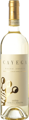 16,95 € Spedizione Gratuita | Vino bianco Tenuta Carretta Cayega D.O.C.G. Roero Piemonte Italia Arneis Bottiglia 75 cl