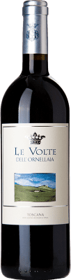 35,95 € 免费送货 | 红酒 Ornellaia Le Volte I.G.T. Toscana 托斯卡纳 意大利 Merlot, Cabernet Sauvignon, Sangiovese 瓶子 75 cl