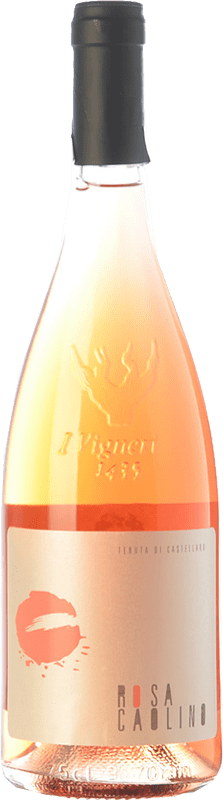 19,95 € Free Shipping | Rosé Wine Tenuta di Castellaro Rosa Caolino I.G.T. Terre Siciliane Sicily Italy Nero d'Avola, Corinto Eco — Organic Bottle 75 cl