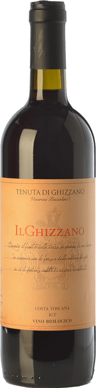13,95 € Spedizione Gratuita | Vino rosso Tenuta di Ghizzano I.G.T. Toscana Toscana Italia Merlot, Sangiovese Bottiglia 75 cl