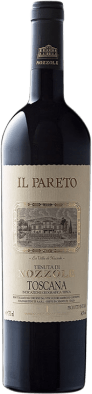 75,95 € Kostenloser Versand | Rotwein Tenuta di Nozzole Il Pareto I.G.T. Toscana Toskana Italien Cabernet Sauvignon Flasche 75 cl