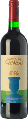 96,95 € Envío gratis | Vino tinto Tenuta di Trinoro Campo di Camagi I.G.T. Toscana Toscana Italia Cabernet Franc Botella 75 cl