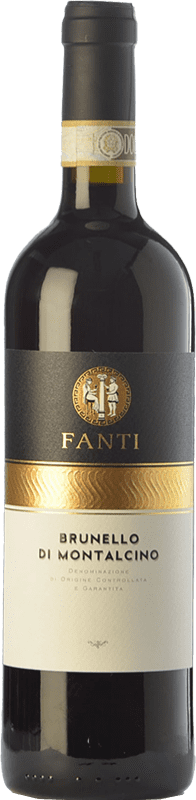 47,95 € Free Shipping | Red wine Vignaiolo Tenuta Fanti D.O.C.G. Brunello di Montalcino Tuscany Italy Sangiovese Bottle 75 cl