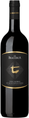 27,95 € Envio grátis | Vinho tinto La Braccesca D.O.C.G. Vino Nobile di Montepulciano Tuscany Itália Merlot, Sangiovese Garrafa 75 cl