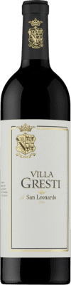 33,95 € Бесплатная доставка | Красное вино Tenuta San Leonardo Villa Gresti I.G.T. Vigneti delle Dolomiti Трентино Италия Merlot, Carmenère бутылка 75 cl