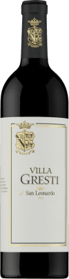 42,95 € Бесплатная доставка | Красное вино Tenuta San Leonardo Villa Gresti I.G.T. Vigneti delle Dolomiti Трентино Италия Merlot — Мерло, Carmenère — Карменер Бутылка 75 cl