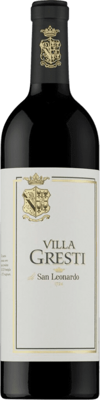 33,95 € Бесплатная доставка | Красное вино Tenuta San Leonardo Villa Gresti I.G.T. Vigneti delle Dolomiti Трентино Италия Merlot, Carmenère бутылка 75 cl