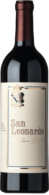 96,95 € 免费送货 | 红酒 Tenuta San Leonardo I.G.T. Vigneti delle Dolomiti 特伦蒂诺 意大利 Merlot, Cabernet Sauvignon, Cabernet Franc 瓶子 75 cl