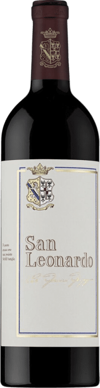 144,95 € Бесплатная доставка | Красное вино Tenuta San Leonardo I.G.T. Vigneti delle Dolomiti Трентино Италия Merlot, Cabernet Sauvignon, Cabernet Franc бутылка 75 cl