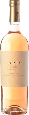 6,95 € Envio grátis | Vinho rosé Tenuta Sant'Antonio Scaia Rosato I.G.T. Veneto Vêneto Itália Rondinella Garrafa 75 cl