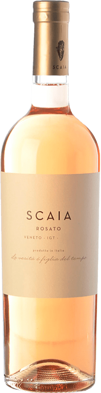 14,95 € Envio grátis | Vinho rosé Tenuta Sant'Antonio Scaia Rosato I.G.T. Veneto Vêneto Itália Rondinella Garrafa 75 cl