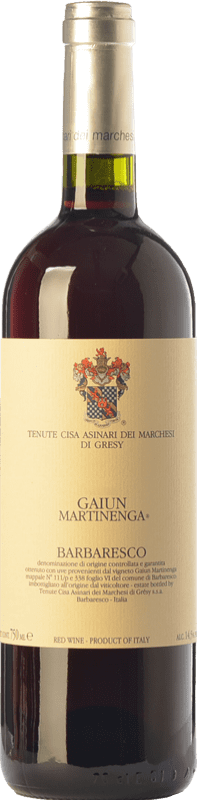 95,95 € Бесплатная доставка | Красное вино Cisa Asinari Marchesi di Grésy Gaiun D.O.C.G. Barbaresco Пьемонте Италия Nebbiolo бутылка 75 cl