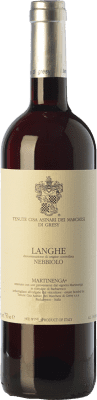 23,95 € Envio grátis | Vinho tinto Cisa Asinari Marchesi di Grésy Martin D.O.C. Langhe Piemonte Itália Nebbiolo Garrafa 75 cl