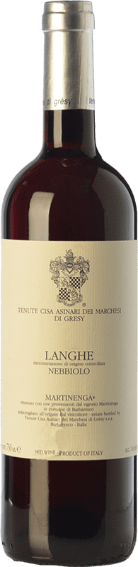 23,95 € 免费送货 | 红葡萄酒 Cisa Asinari Marchese di Grésy Martin D.O.C. Langhe 皮埃蒙特 意大利 Nebbiolo — 内比奥罗 75 cl