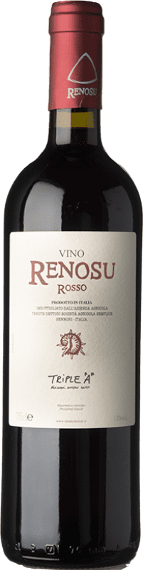 17,95 € 送料無料 | 赤ワイン Dettori Renosu Rosso I.G.T. Romangia サルデーニャ イタリア Cannonau, Monica, Pascale ボトル 75 cl