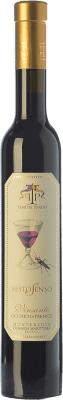 29,95 € Kostenloser Versand | Süßer Wein Tenute Perini Sestosenso I.G.T. Vin Santo di Carmignano Toskana Italien Sangiovese, Schwarzer Malvasier Halbe Flasche 37 cl